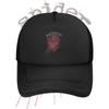 Spider Web Design Grey Letters Baseball Cap Anime Graphic Hats Adult Unisex Women Sports Outdoor