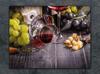 GLAS-SCHNEIDEBRETT 52x40 WEIN