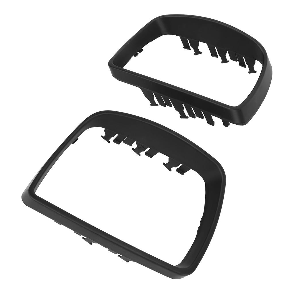 2PCS Car Rearview Mirror Frame Left Right Impact Resistant Protective Perfect Fit 51168254903 for