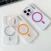 Translucent Frosted Wireless Charging For MagSafe Phone Case for iPhone 16 15 14 13 12 11 Pro Max Ultrathin Matte Hard PC Cover