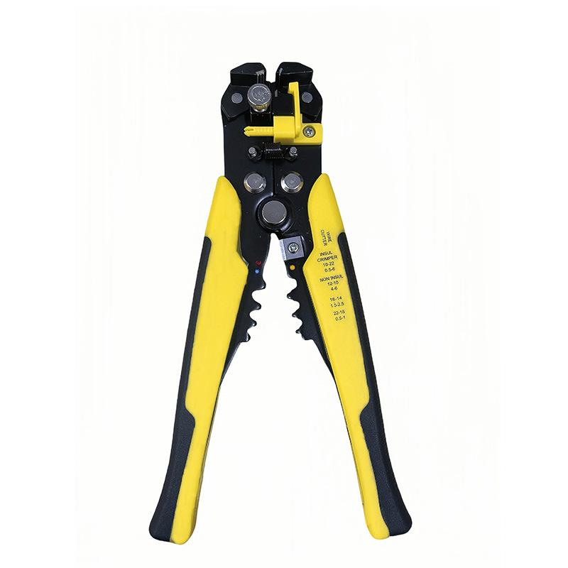 Bicycle Repair Professional Electrician Wire Tool Cable Wire Stripper Cutter Crimper Automatic Crimping Stripping Plier