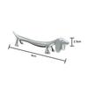 1pcs Creative Stainless steel Chopstick Holder Dachshund Dog Shaped Dinnerware Stand Cute Home Table Decoration