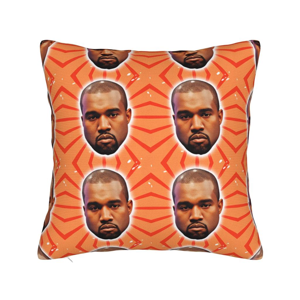 Kanye West Meme Pillow Cover  Square Cushion Cover Vintage Pillow Case For Sofa Home Decor