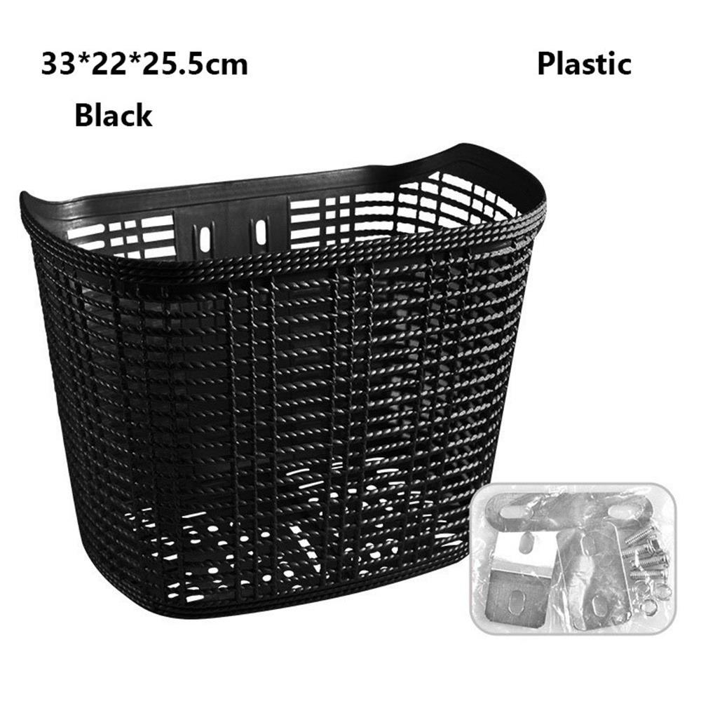 10 Styles Plastic&Steel Basket Plastic&Steel Bicycle Food Storage Cycling Accessories