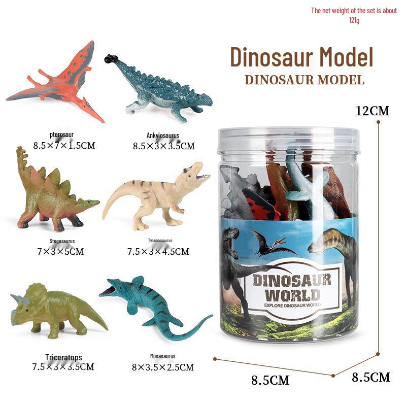 Mini Wild Marine Animals & Dinosaur Set: Educational Toys & Gift for Kindergarten