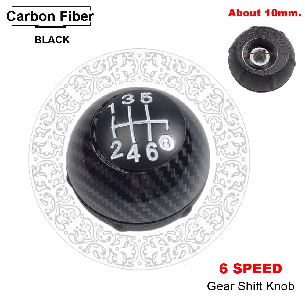 New 5 6 Speed Car Shift Knob Gear Knob For Fiat 500 Car Styling Auto Accessories