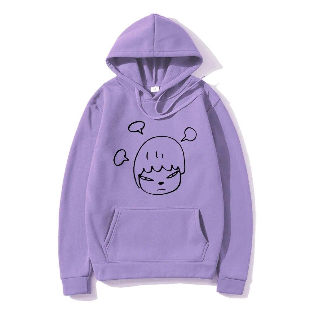 Yoshitomo Nara Dream Unisex Hoodie Streetwear Artistic Sense Tops Unisex Casual Harajuku Hoodies Oversized Sweatshirt Clothes