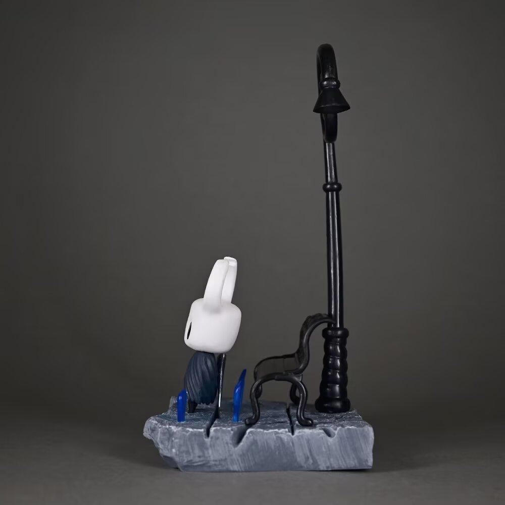 Game Peripheral Hollow Knight Pure Container Gk Little Knight Street Lamp Scene Model Handmade Desktop Ornament Boy'S Toy Gifts