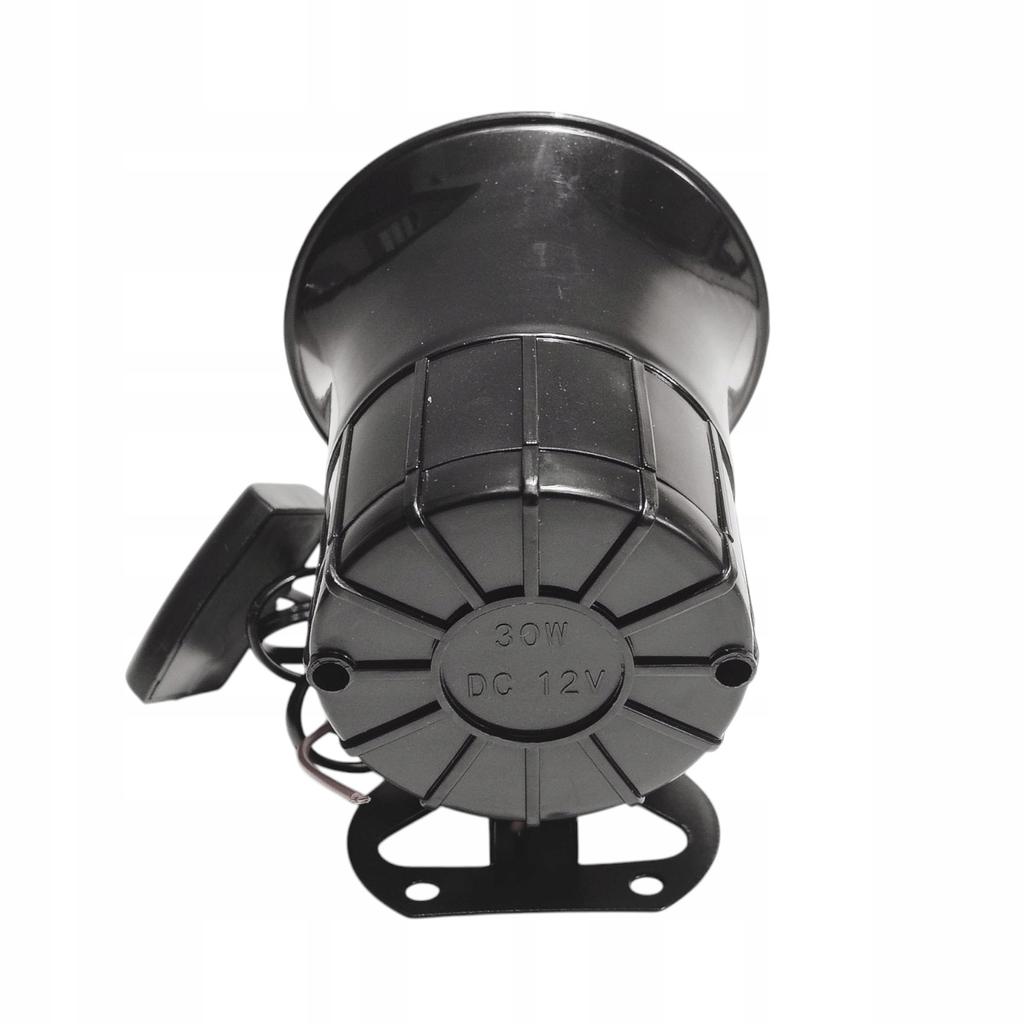 3-Ton Car Siren with 12V Panel Strong Horn Police Firefighter Horn