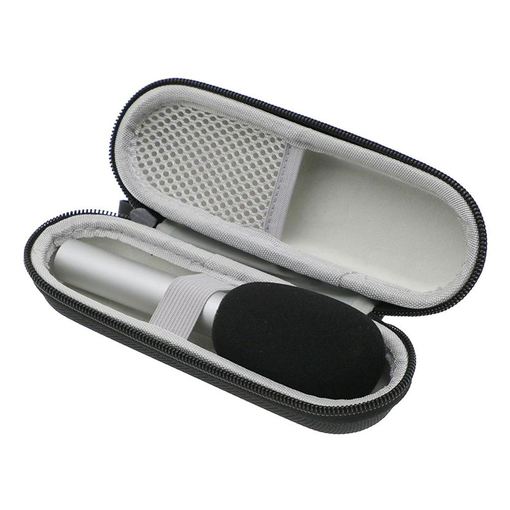 Black Travel Carrying Case Protections Sleeve Pouches Cover for Condenser Microphones