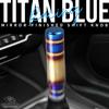 COLORBIRD Shift Knob, Titanium Color, 5.1 inches (13 cm), Aluminum Alloy, Quenching, Mirror Surface, Shift, Extension, Extension Mt (B)