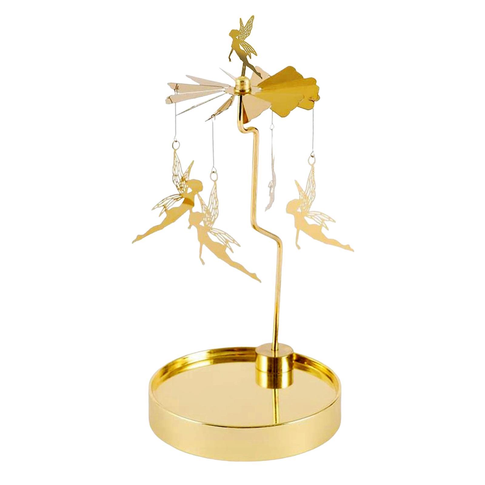 

Луна, кошка, лошадь, фея, вращающийся подсвечник, подставка для свечей, романтический свадебный декор для вечеринки, подсвечник