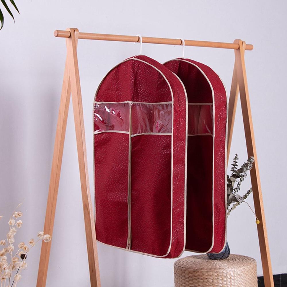 Coat Suit Household Dustproof Closet Organizer Clothes Cover Protect Case Storage Bag Dust Cover
