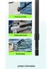 Ultra-Light Carbon Fiber Rod Holder with Ground Stake for Fishing Box