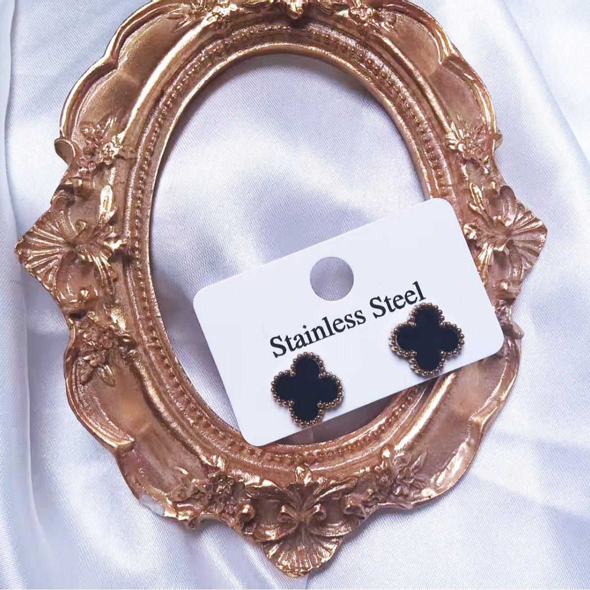 Простые и холодные серьги-гвоздики, серьги в ретро-стиле в форме цветка, серьги для темперамента