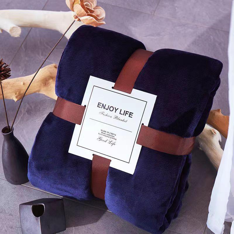 

Утолщенные одеяла, Фланелевые одеяла, Одеяла для сна, Одеяла-простыни из кораллового флиса, Зимние флисовые одеяла 70*100cm темно-синий