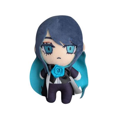20cm Sevimli Ado Hibana Peluş Bebek Mavi Sanal Şarkıcı Kimono Kız Peluş Oyuncak Çizgi Film Anime Dolgulu Oyuncak Yaratıcı Doğum Günü Hediyesi