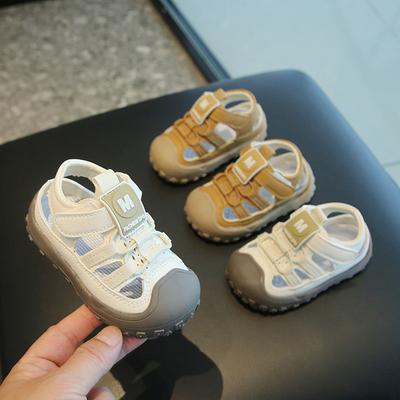 Walk-in Shoes with Soft Soles, Cool Sandals, Breathable Velcro Shoes for Boys and Girls