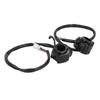2pcs 1in Motorcycle Handlebar   Headlamp Turn Signal Horn Gear Control Button  