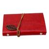 Retro Leaf Notebook School Office Stationery Diary Notepad Literature PU Leather Note Book Traveler Journal Planners Gifts