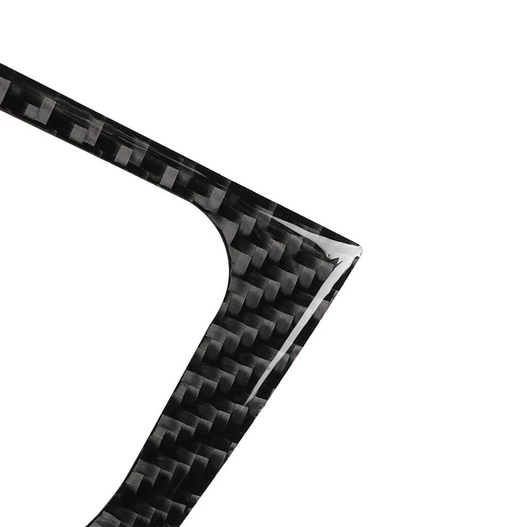 Samolepka 3PCS Auto Center Air Outlet Output Samolepka pro VW Golf 6 R MK6 2008-2012 Carbon Fiber Central Control Air Outlet Sticker