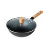 ZISIZ 24cm Cast Iron Mini Wok
