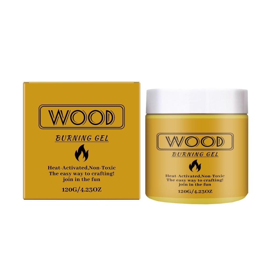 Woodcut Engraving Paste: Smooth and Easy to Apply, Producing Diverse Burnt Marks, Suitable for Home Beginners.