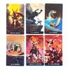 12*7cm Frazetta Fantasy Tarot In Rigid Box 80 Pcs Cards Dedicated To Frank Frazetta Printed On 350GSM Double-embossed Cardstock