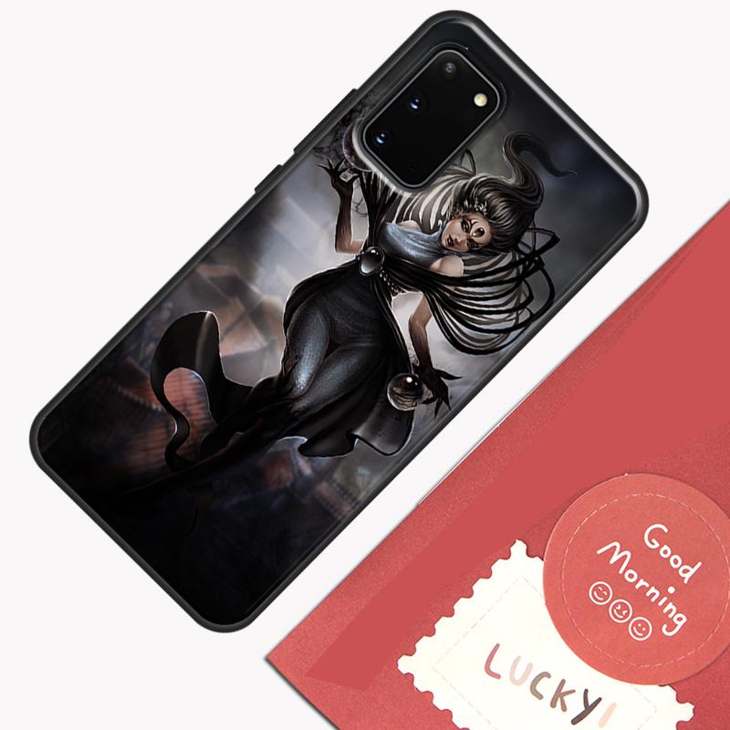 Mondhexe Horror Handyhülle Für Samsung Galaxy S25 S26 Ultra S20 S21 S22 S23 S24 Plus S9 S10 S25 FE Abdeckung Schale