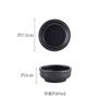 Japanese Soy Sauce Dish Dim Sum Snack Dish Ceramic Retro Barbecue Sashimi Seasoning Sauce Vinegar Dipping Cup