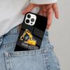 Excavator Phone Case Magesafe Magnetic Wireless Charge Cover For IPhone 18 17 Air 16 16e 11 12 13 14 15 Pro Max Plus
