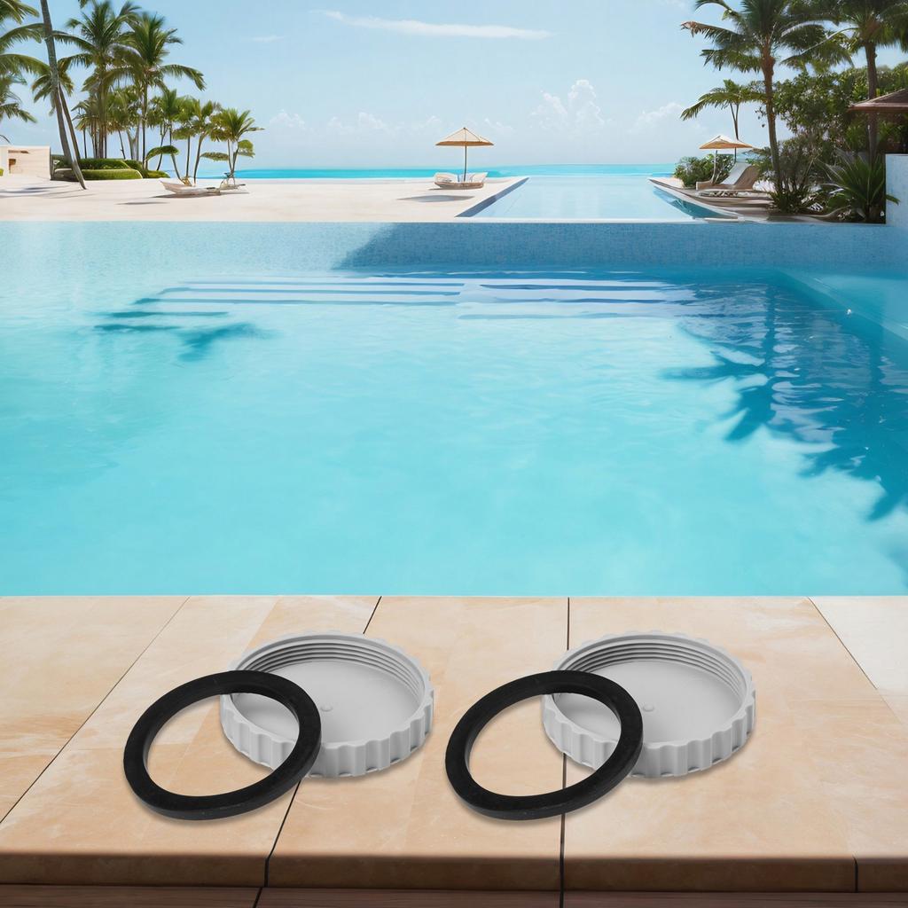 Ground Swimming Pool Inlet Replacement Parts Set for Intex Frost Protection and Leak Proof Design for Winter Use