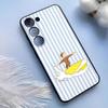 Abstraktes lustiges Affen-Handyhülle für Samsung S25 Ultra S24 S23 S22 S21 S20 Plus Fe Galaxy A54 A53 A34 A25 Silikonhülle
