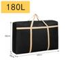 1 sac de déménagement en tissu Oxford, sac de voyage, sac de rangement de bagages, grande capacité, robuste, imperméable, pour vêtements, couettes