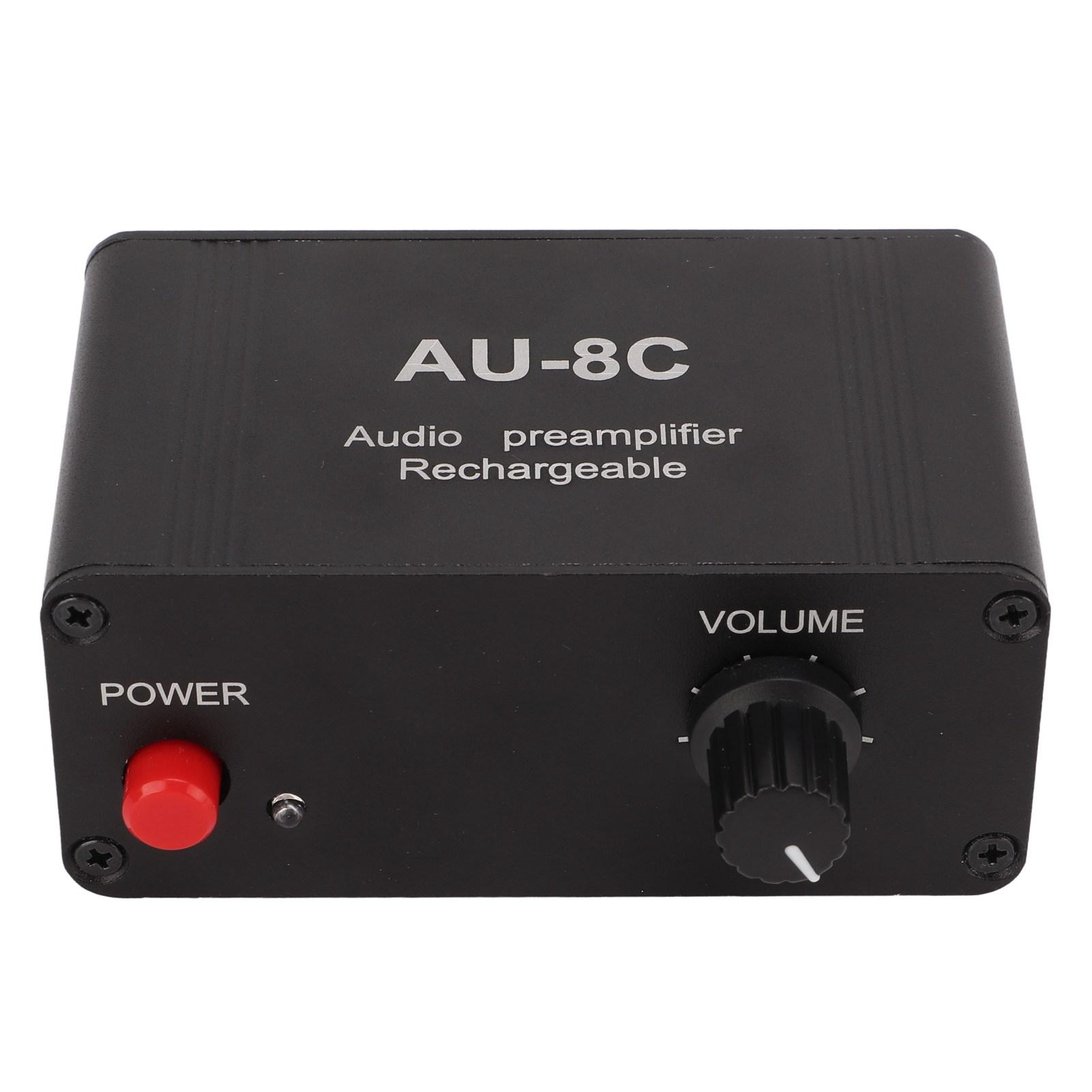 

Мини Стерео Аудио Предусилитель Схема Подавления Шума Корпус из Алюминиевого Сплава Усилитель для Наушников