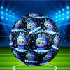 Custom Name Personalized Labubu Print Size 5 Soccer Ball Training & Match Football, for Team, Kicking, Gift for Football Enthusiasts