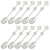 10Pcs Crown Drinking Spoon Set Elegant Wedding Gift Tea Party Souvenir Creative Novelty Crown Coffee Spoons