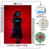 5D DIY Diamant Stickerei Cyberpunk Sexy Kunst Diamant Malerei Mosaik Home Dekoration