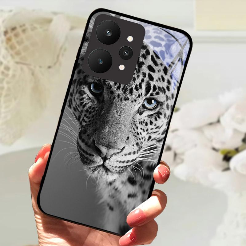 Shockproof Case For Realme 15 5G Phone Cover RMX5106 RMX5105 Tempered Glass Cases For Realme15 Fundas Luxury Protective Shell