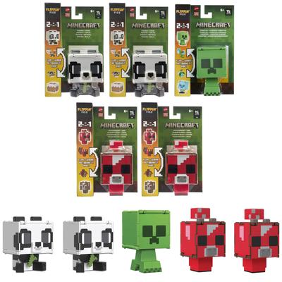 Minecraft Super Expanded Figures B Assortment 5 Pieces Box Sold Figures 6 Years Old and Up Multi (MINECRAFT) Children's 986B-HTL43