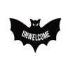 Halloween Welcome Doormat Half Circle Spider-Web Bat Skull Pumpkin Shape Floor Mat Non-Slip Entrance Mat for Front Door Porch Home Decoration