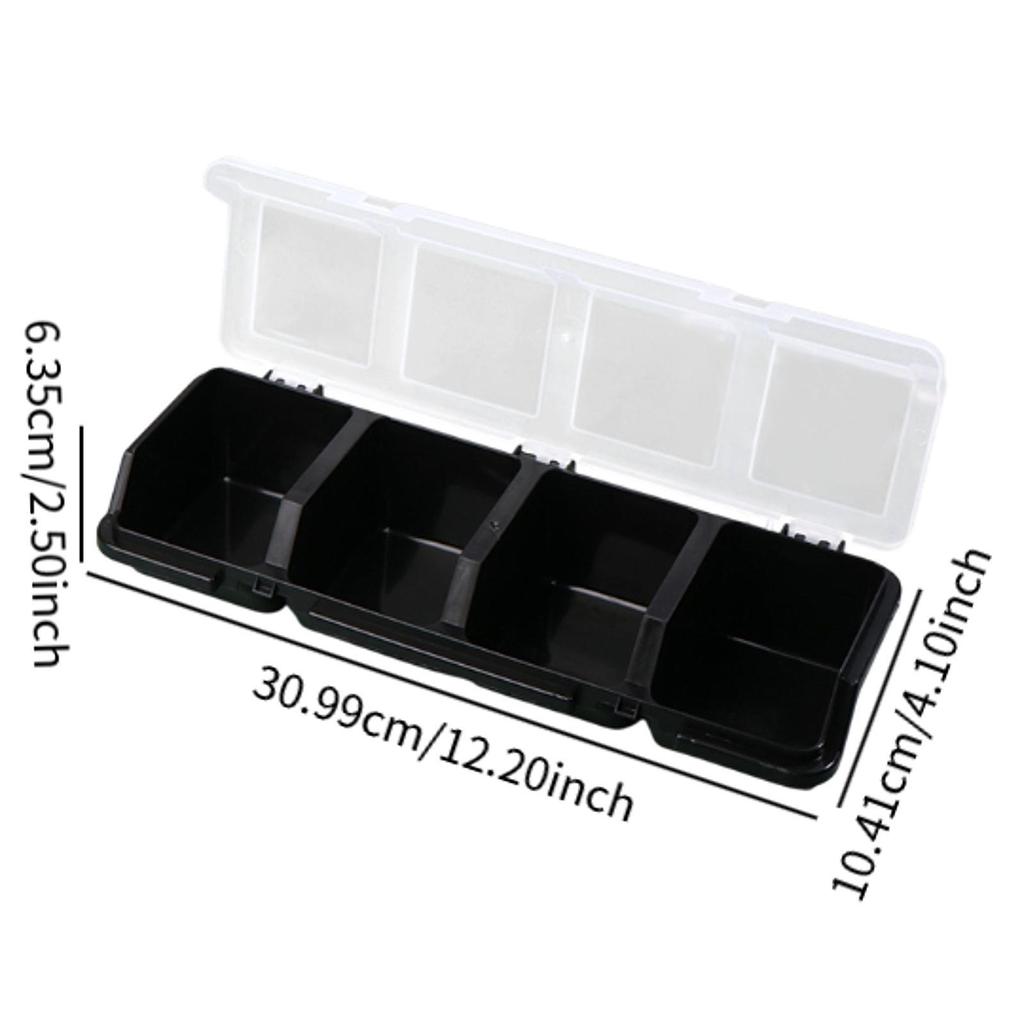 Container Case for Screw Organization, Hardware Storage Box with Lid for Home