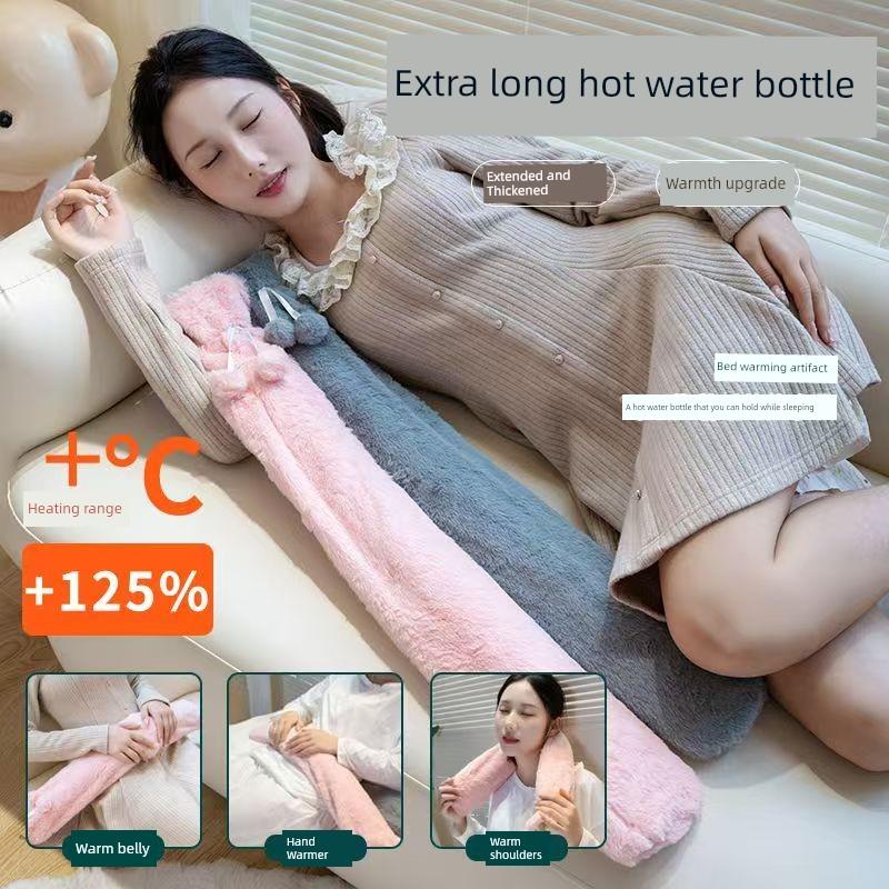 Lengthened Hot Water Bag, Long-Strip Hot Water Bag, Long Thickened Explosion-Proof