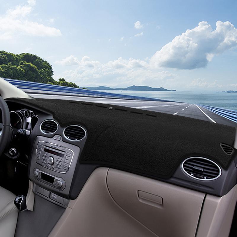 For Ford Focus 2005 2006 2007 2008 2009 2010 2011 Car Dashboard Anti-UV Cover Sun Protection Mat trument Panel Anti-Glare Pad
