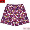 Men's American EE Polka Dot Mesh Quick-Dry Knee-Length Sports Shorts