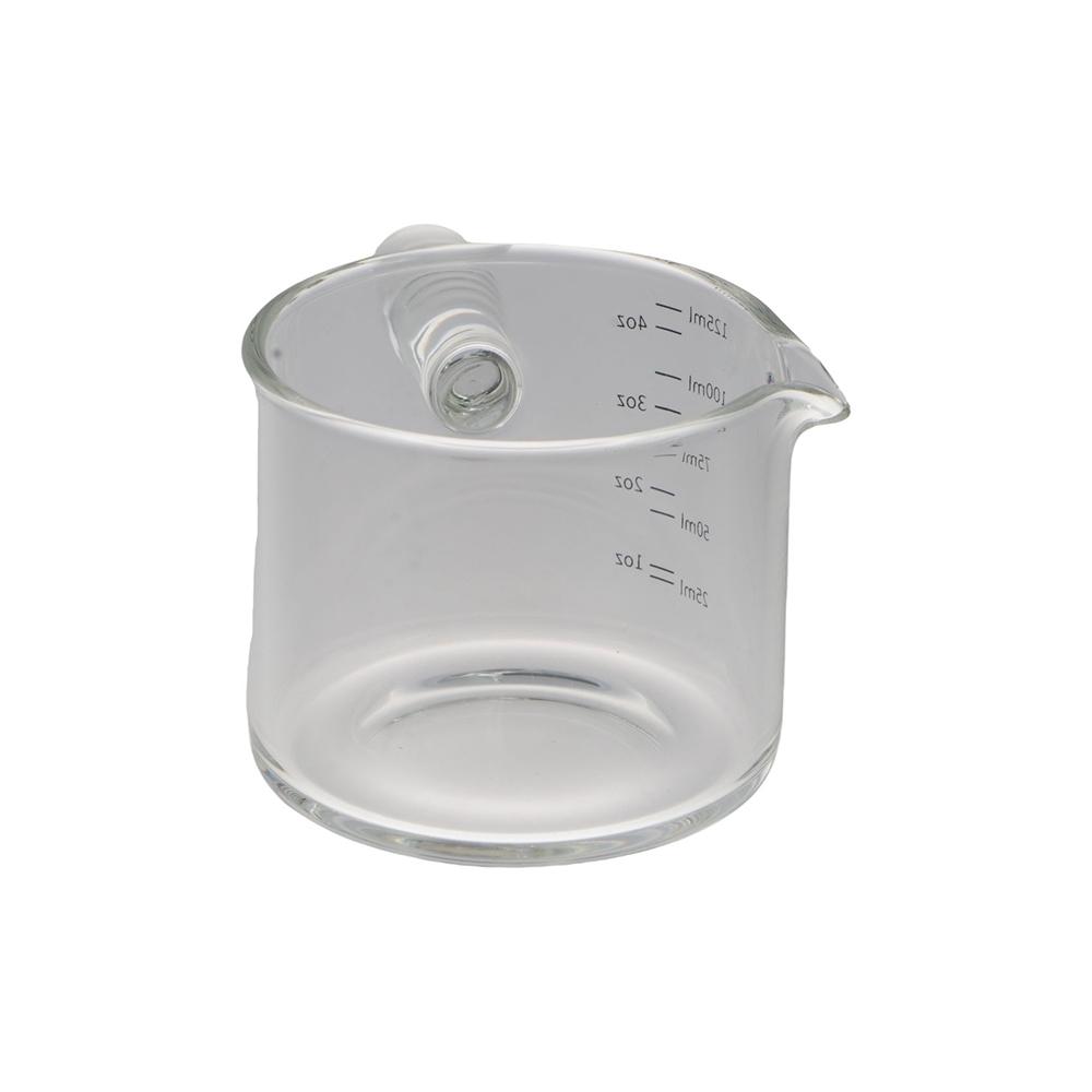 Single Spout Espresso Measuring Cup Glass Coffee Supplies Espresso Shot Milk Jug Barista