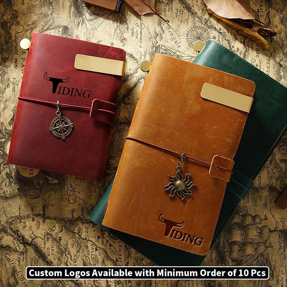 Full Grain Leather Diary Journal Workbook Custom Paper Notebook Leather Book Cover Jotter Vintage Notebook Leather Product