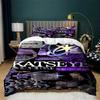 3-Pcs Katseye All-Season Bedding Set Soft Breathable Duvet Cover Set Lightweight 3D Graphic K-Pop Quilt Cover For Girls