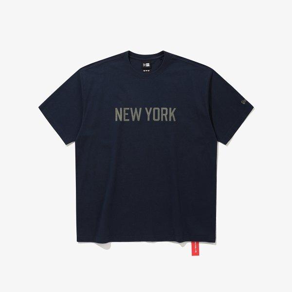 New Era Mlb CoopersTown New York Yankees Flag T shirT Team Navy 15147545
