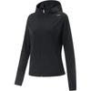 Li Ning Σειρά Fitness Αθλητικό Casual Απλό Μονόχρωμο Αθλητικό Μπουφάν Αντιανεμικό με Κουκούλα και Φερμουάρ Γυναικείο Εξωτερικό Ρούχο Μαύρο AFDV286-1